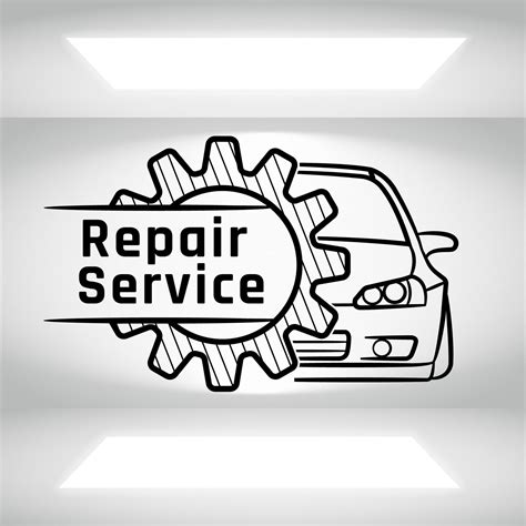 Car Repair Service SVG Mechanic Logo Svg File Tire Auto Car - Etsy