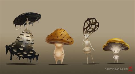 Mushroom People Desktop 2560×1400 – NAOHOA