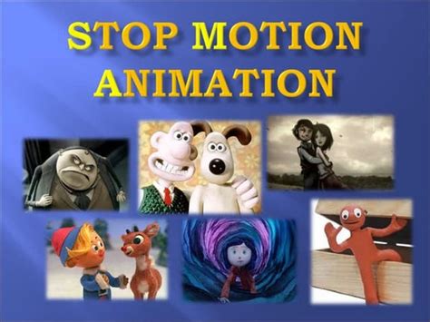 Stop motion animation techniques