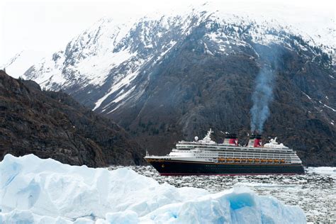 Disney Wonder Cruises Through Tracy Arm Fjord During Inaugural Alaskan ...