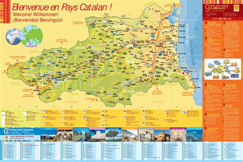 Pyrénées Orientales - Carte by Frans Bureau voor Toerisme - Issuu