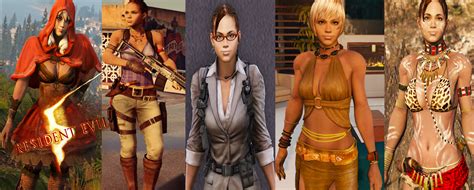 Sheva Alomar - Resident Evil 5 - MEGA PACK OUTFITS [Add-On Ped ...