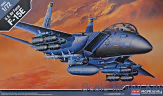 Academy - F-15E "Strike Eagle" - plastic scale model kit in 1:72 scale ...