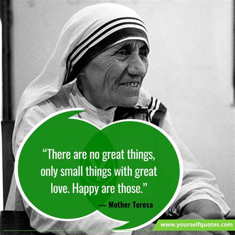 Mother Teresa Quotes on Love, Happiness To Motivate Your Life in 2022 ...