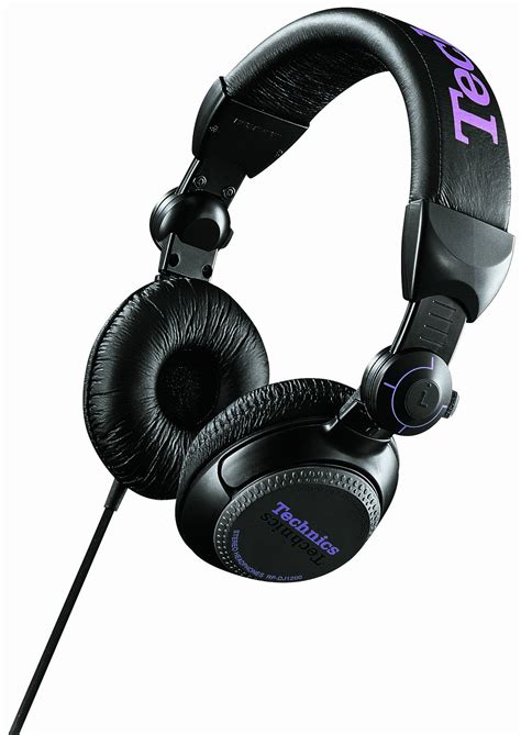 Technics RP-DJ1200E-K Black Professional DJ Headphones - Buy Online in UAE. | Aht Products in ...