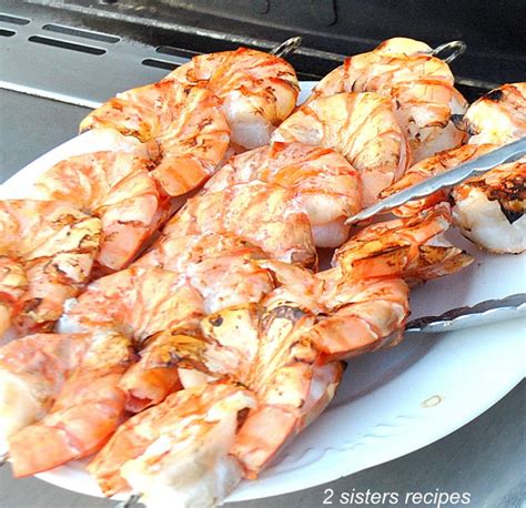 Grilled Jumbo Shrimp - 2 Sisters Recipes by Anna and Liz