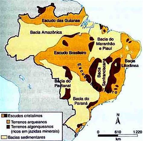 ESQUEMAS DE ESTUDOS: GEOLOGIA DO BRASIL