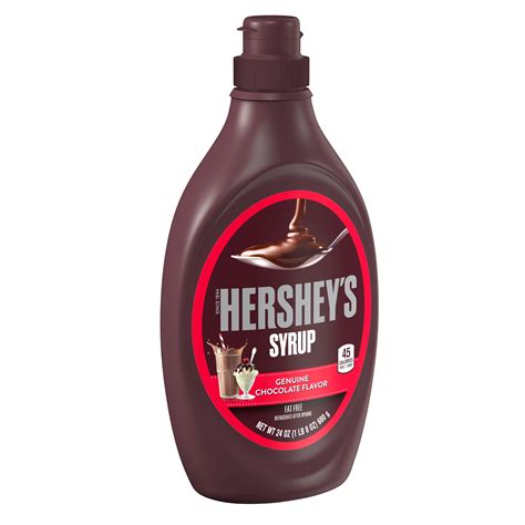 HERSHEY’S, Chocolate Syrup, Baking Supplies, 24 oz, Bottle