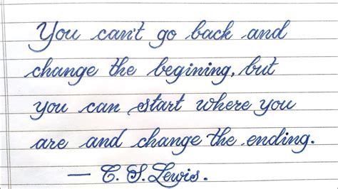 handwriting motivational quote|Let's Write|inspirational quotes|cursive ...