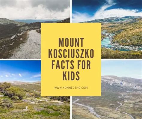 Mount Kosciuszko Facts for kids - KonnectHQ