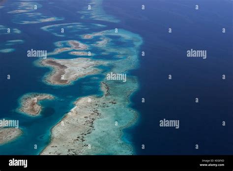 Belize barrier reef aerial view hi-res stock photography and images - Alamy