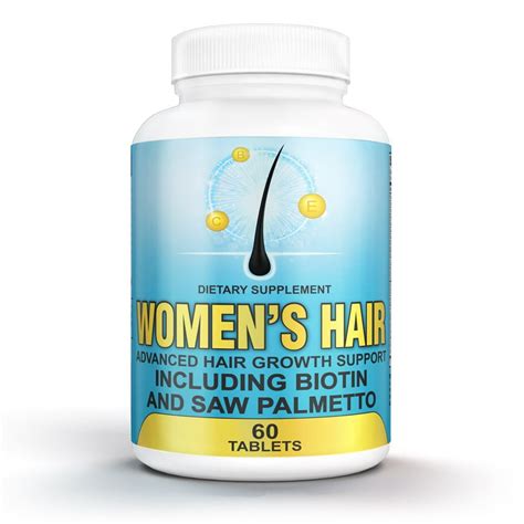 Hair Growth Vitamins For Women with Saw Palmetto and Biotin by NutraPro ...