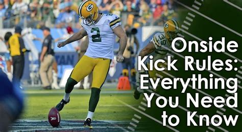 Onside Kick Rules in Football: Everything You Need to Know