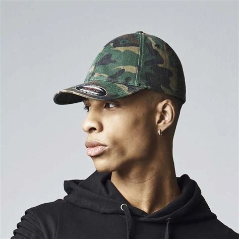 Have FLEXFIT Garment Washed Camo Cap Embroidered - EmbroideryManufactory