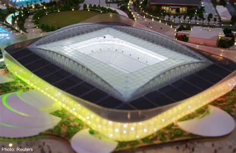 Football: Qatar reveals design for fifth World Cup stadium, News - AsiaOne