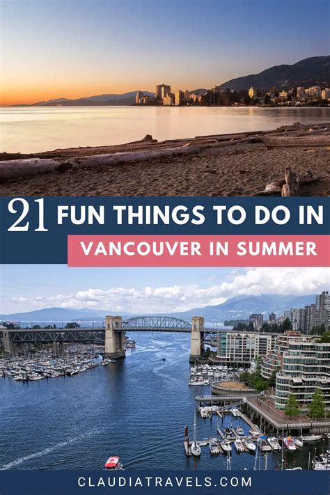 21 Incredible Things to Do in Vancouver in Summer