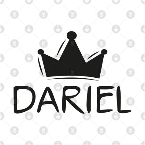 Dariel name, Sticker design. - Dariel - T-Shirt | TeePublic