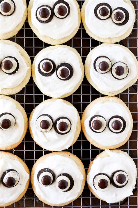 Easy Ghost Cookies Halloween Cookie Recipe - No. 2 Pencil