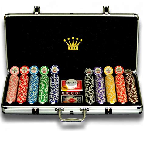 500pcs Casino Poker Chip Sets in Aluminum Case-in Poker Chips from Sports & Entertainment on ...