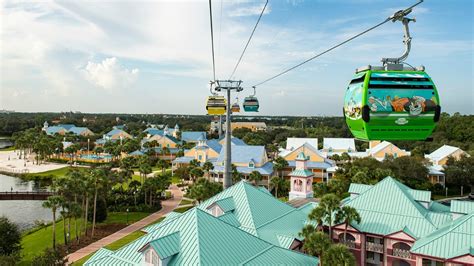 Disney Shares First Look of Guests Riding Disney Skyliner