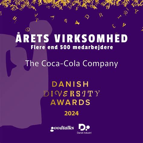 Coca-Cola - The Coca-Cola Company vandt Danish Diversity...