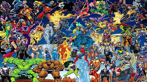 Marvel Comics Characters Wallpaper Marvel Comics Wallpapers Wallpaper ...