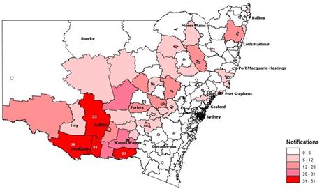 Ross River virus infections in NSW residents. | Download Scientific Diagram