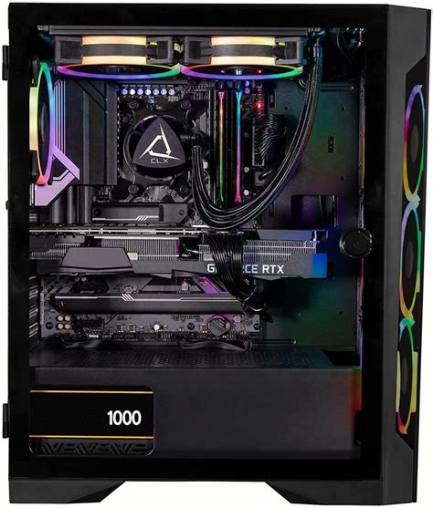 CLX Set Gaming Desktop - Liquid Cooled AMD Ryzen 9 7900X 4.7GHz 12-Core ...