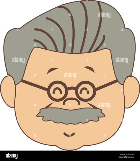 Grandpa Cartoon Face