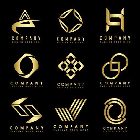 Set of company logo design ideas vector - Download Free Vectors ...