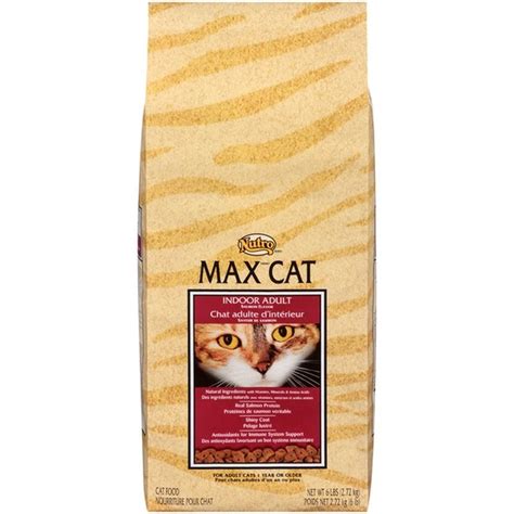 Nutro Max Cat Indoor Adult Salmon Flavor Cat Food (6 lb) - Instacart