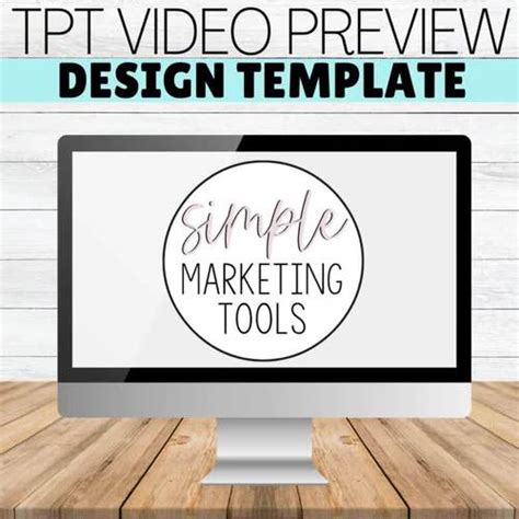 Teacherpreneur Digital Product Video Preview Template | Canva Video Template