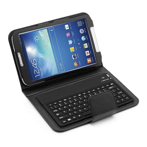 Bluetooth Keyboard Folio for Samsung Galaxy Tab 3 8.0" Tablet (87438 ...