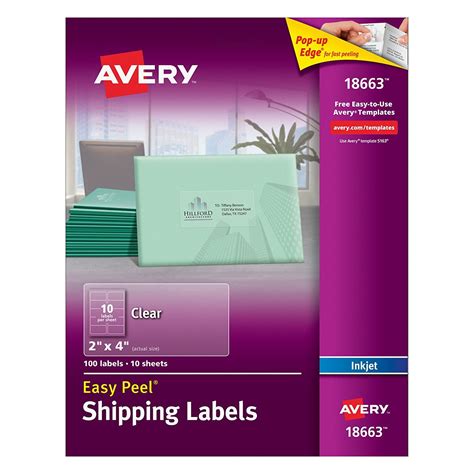 Avery Label Template 15660 - 1stadenium