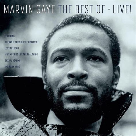 Marvin Gaye Best of - live! LP - Coast to Coast