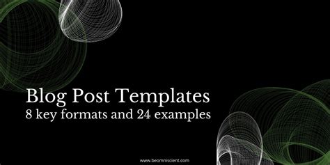 8 Blog Post Templates and 24 Examples to Inspire Your Next Piece of ...