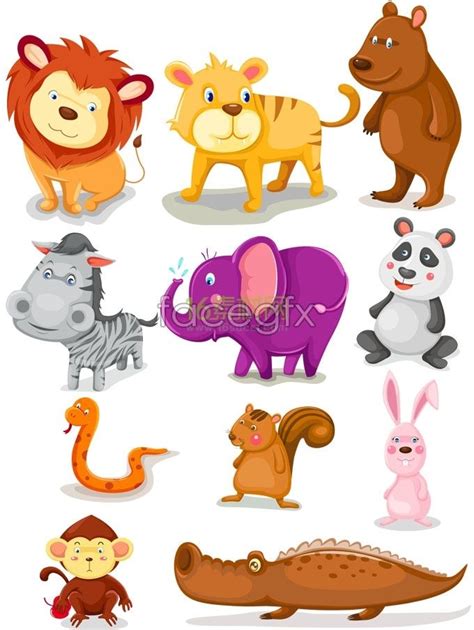 Cartoon animal images | Cute cartoon animals, Animals wild, Cartoon animals