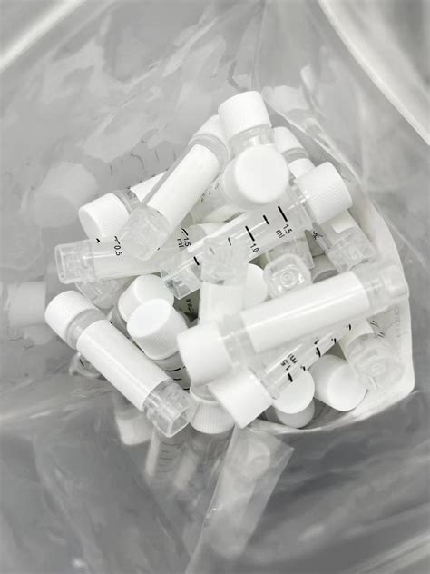 1.5ml Cryogenic Vials, Color Code Cap,Self-Standing - JYBIO