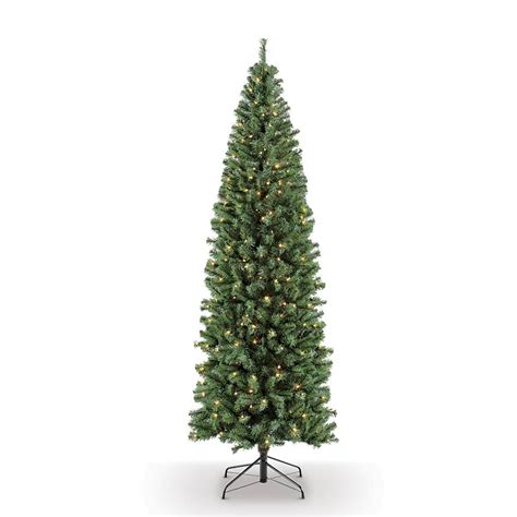 7.5ft Pre-Lit Northern Fir Pencil Artificial Christmas Tree, Clear Lights | Michaels