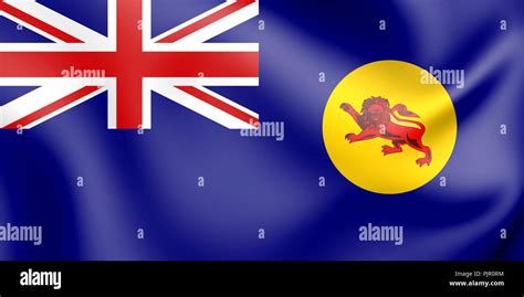 3D Flag of North Borneo. 3D Illustration Stock Photo - Alamy