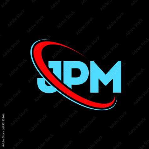 JPM logo. JPM letter. JPM letter logo design. Initials JPM logo linked with circle and uppercase ...