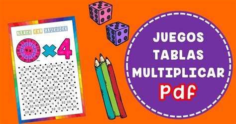 JUEGOS TABLAS DE MULTIPLICAR - Imagenes Educativas