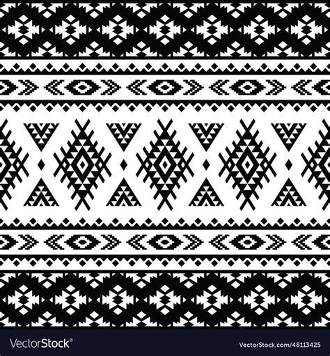 Ethnic pattern art ornament Royalty Free Vector Image