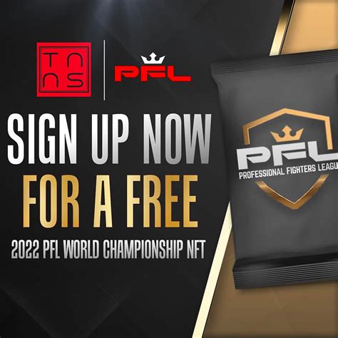 Register now to start your PFL collection!