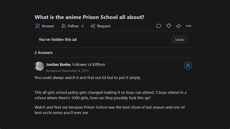 Prison School Season 2: Is it Cancelled?