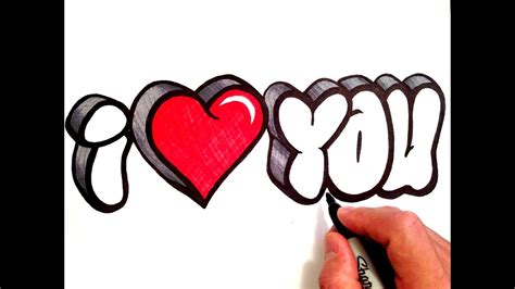How To Draw Love In Graffiti Letters