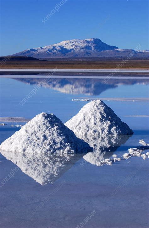 Salt pan, Bolivia - Stock Image - C031/0046 - Science Photo Library