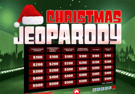 Free Jeopardy Game Powerpoint Template | Planet Game Online