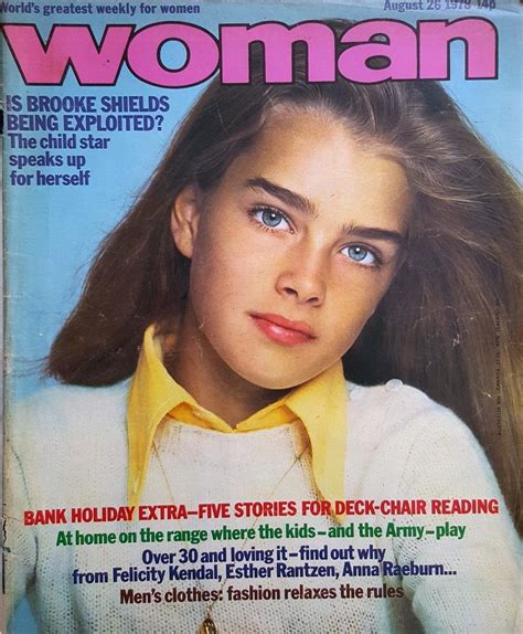 Brooke Shields covers Woman (Australia), August 26, 1978. Beautiful ...