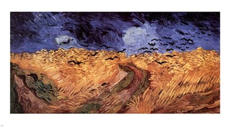 Wheatfield with Crows, c.1890 Fine Art Print by Vincent Van Gogh at ...